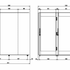 Camera mortuara modulara MMC 9.3+ 2 Camera mortuara modulara MMC 9.3+
