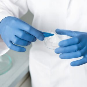 Manusi examinare Peha-Soft nitril nepudrate albe