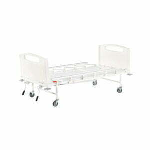 Pat de spital cu actionare manuala cu 2 functii PMT-201