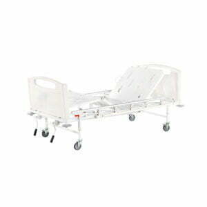 Pat de spital cu actionare manuala cu 2 functii PMT-201