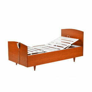 Pat de spital din lemn cu 2 motoare PWD-2001