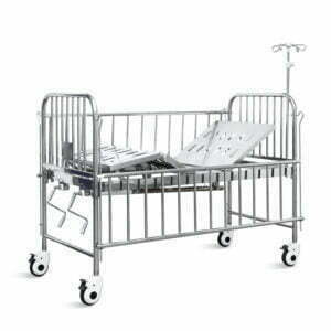 Pat de spital pediatric manual cu doua functii PX05-3