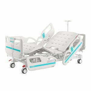 Pat electric spital ICU cu 5 funcții PV8v 7 Pat electric spital ICU cu 5 funcții PV8v