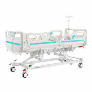 Pat electric spital ICU cu 5 funcții PV8v 8 Pat electric spital ICU cu 5 funcții PV8v