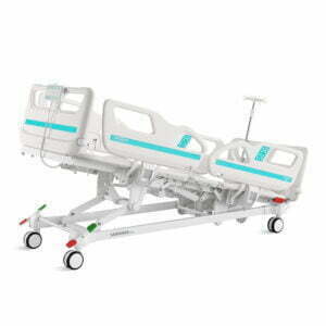 Pat electric spital ICU cu 5 funcții PV8v 10 Pat electric spital ICU cu 5 funcții PV8v