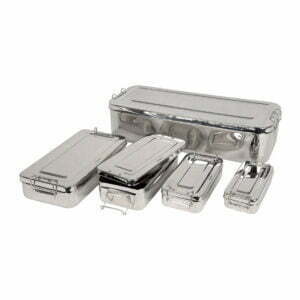 Cutie instrumentar inox 25x12.5x4.6cm 2 Cutie instrumentar inox 25x12.5x4.6cm