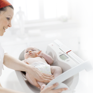 Cantar nou nascuti electronic cu avizare metrologica Seca 376