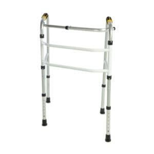 Cadru de mers aluminiu cu manere de plastic OP-901A