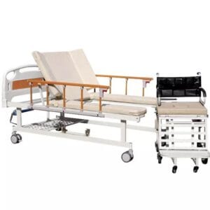 Pat multifunctional cu functie de scaun rulant PMNW-001