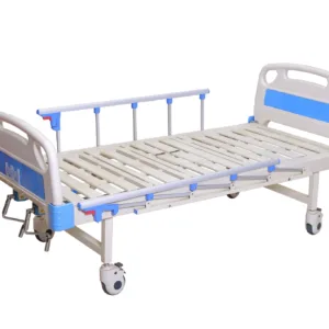 Pat spital mecanic cu 2 functii si saltea PBXB-M2